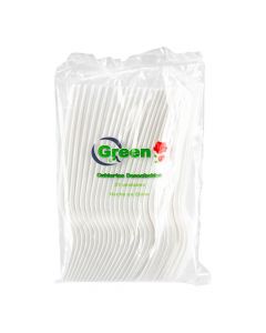 Tenedores plásticos para eventos