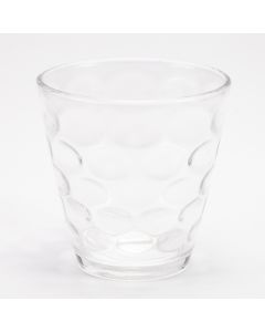 Vaso vidrio redondo unidad 