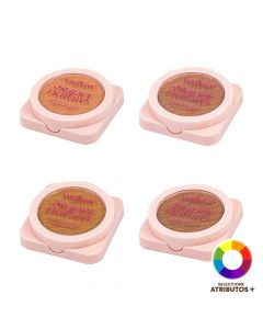 Polvo compacto brillante