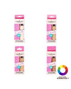 Corrector líquido alta cobertura