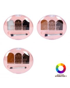 Sombra ojos 3 tonos
