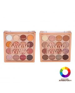 Paleta sombras 20 tonos