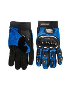 Guante tela con protección para moto surtido