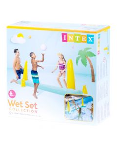 Red inflable voleibol piscina