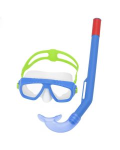 Set plástico para buceo liso ajustable 2pzas +3a surtido