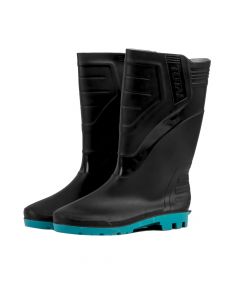 Bota de hule total negra 45