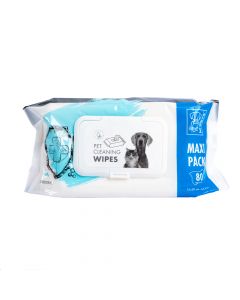 Toalla m-pets limpiadora mascotas 80pzas