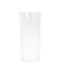 Vaso vidrio liso 230ml transparente