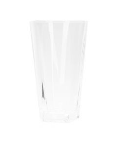 Vaso vidrio con relieve 355ml transparente