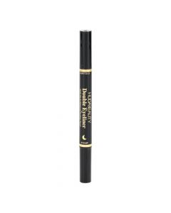Lapiz delineador para ojos waterproof 2en1 negro