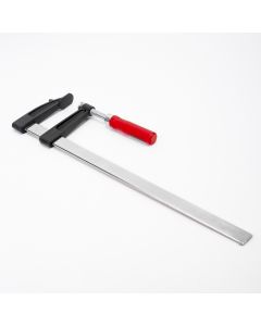 Prensa metal mango rojo 80x400mm