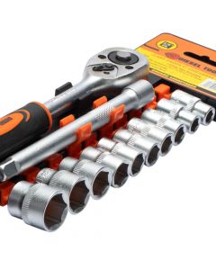 Ratchet metálico 12 piezas