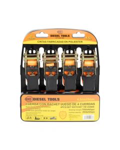 Trinquete con cuerda ajustable 4und