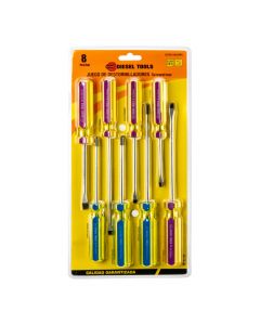 Set destornilladores metálicos surtidos