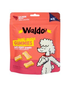 Bocadillo Waldo perro sabor salmón 150g