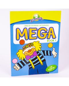 Libro colorear Mis Pasitos mega book 1