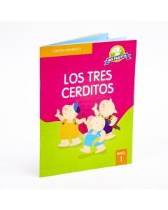 Libro de Cuentomis pasitos los tres cochinitos