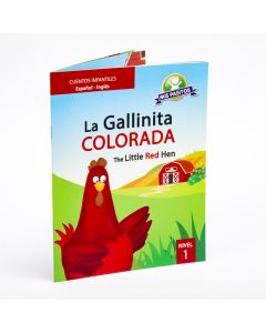 Libro de Cuentomis pasitos lagallina colorada