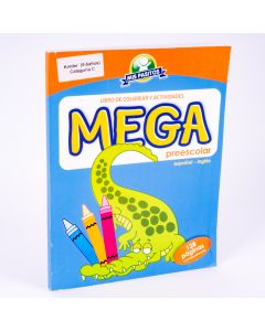 Libro colorear mis pasitos y actividades preescolar