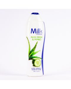 Crema J&J milk advance aloe pepino 500ml