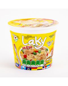 Sopa instantánea Laky Men pollo 75g