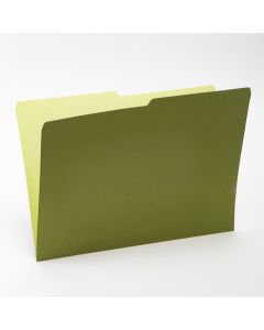 Folder carta verde olivo