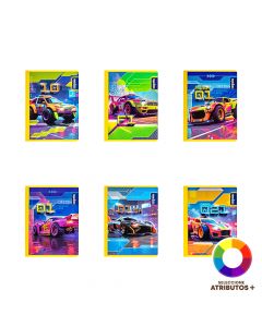 Cuaderno cosido estampado oxido nitroso 100h surtido Surtido por estilo