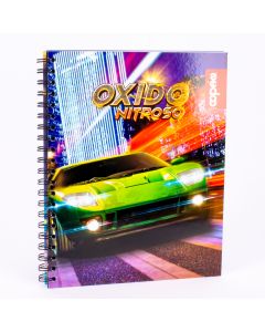 Cuaderno espiral estampado oxido nitroso 100h surtido Surtido por estilo