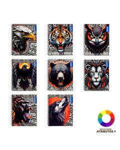 Cuaderno Copan espiral 100h Surtido por estilo