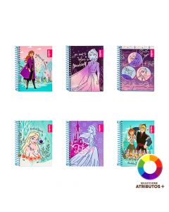Cuaderno mini Frozen 96h