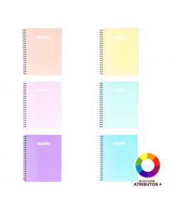 Cuaderno doble anillo 150 hojas