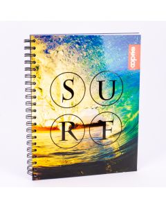 Cuaderno espiral estampado adventure 100h surtido Surtido por estilo