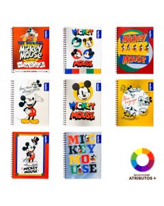 Cuaderno espiral Mickey Mouse