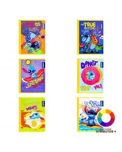 Cuaderno Stitch diseño divertido