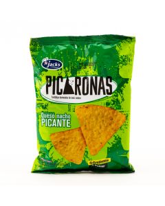 Picaronas Jack's queso nacho picante 75g