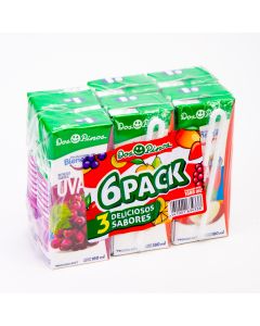 Jugo 6pack 1080ml