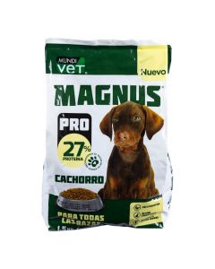 Alimento para cachorro 27% proteína