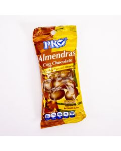Almendra Pro cubierta chocolate claro 70g