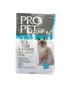 Alimento seco para gato 1.5kg
