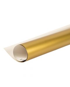 Cartulina satinada pliego oro