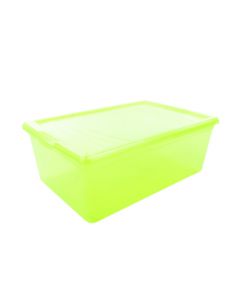 CAJA PLAS 12.5 L VERDE TRANS