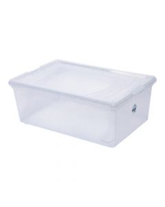 Caja transparente amplia y útil