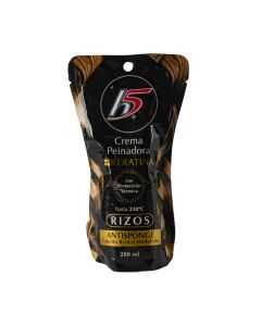 Crema peinadora H5 doy pack rizo 200ml