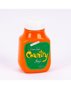 Pintura Country naranja 120ml #110