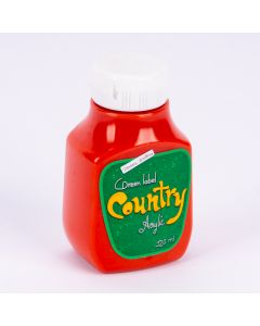 Pintura Country rojo 120ml #138