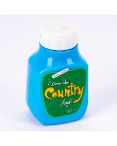 Pintura Country celeste cian 120ml #156