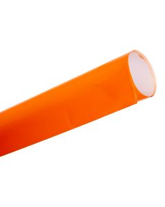 Papel satinado naranja 19x25