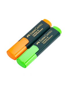 Resaltador 1548 verde/naranja blister 2ud