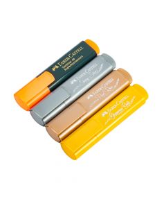 Resaltador 1548 metal blister 4ud