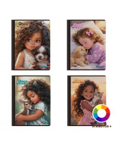 Cuaderno once cosido